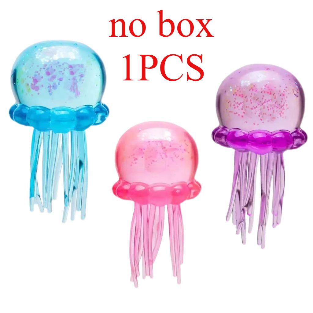 New Pinch Candy Jellyfish Flow Pattern Cube Slow Rebound Stress Relief Maltose Pinch Stress Relief Toy Children'S Gift.