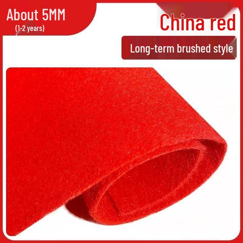 Thickened Wedding Red Carpet for Store Openings & Entrances