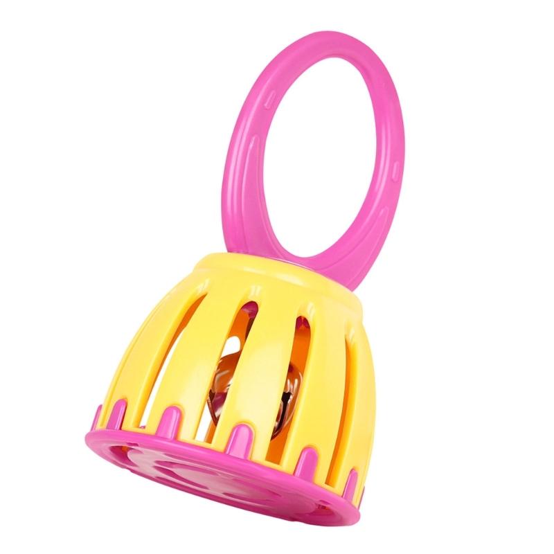 Käfigglocken Spielzeug, Baby Käfigglocken, Handrasseln für frühes Lernen Musikspielzeug