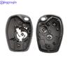 Jingyuqin 2 Button Key Fob Remote Shell Case Cover Uncut For Renault Duster Modus Clio 3 Twingo DACIA Logan Sandero