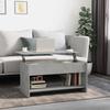 VidaXL Coffee Table Concrete Grey 102x50x52.5 Cm Engineered Wood 809651