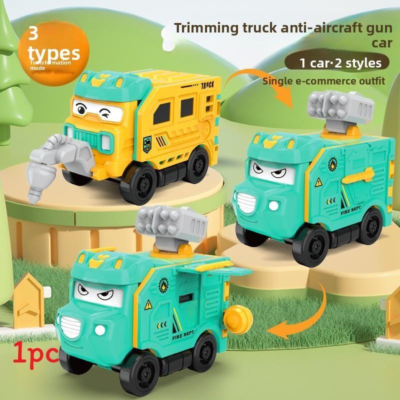 Engineering Vehicle Toy With Reversal And Inertia For Kids Playing And Development
