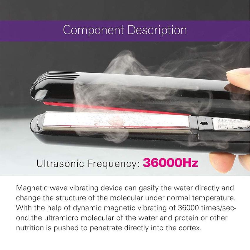 Cross-Border Infrared Ultrasonic Hair Straightener and Curler
