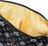 WACHIFIELD T2O Women's Shoulder Bag, Crossbody, Monogram, Stylish, Cat Print, Dayan the Cat, WTSK-03, Black
