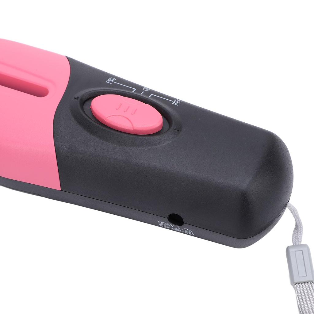 Portable Handheld Mini Shredder, USB Document Cutter, Stripping Machine for Office and Home Use, Ideal for Bills and Receipts, Pink