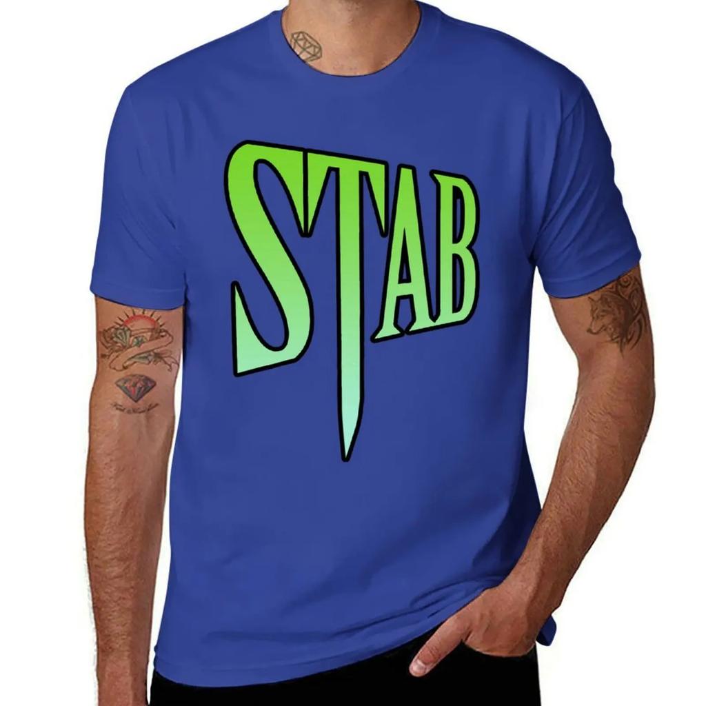 Stab TShirt blacks summer tops hippie clothes tops big and tall t shirts for Unisex