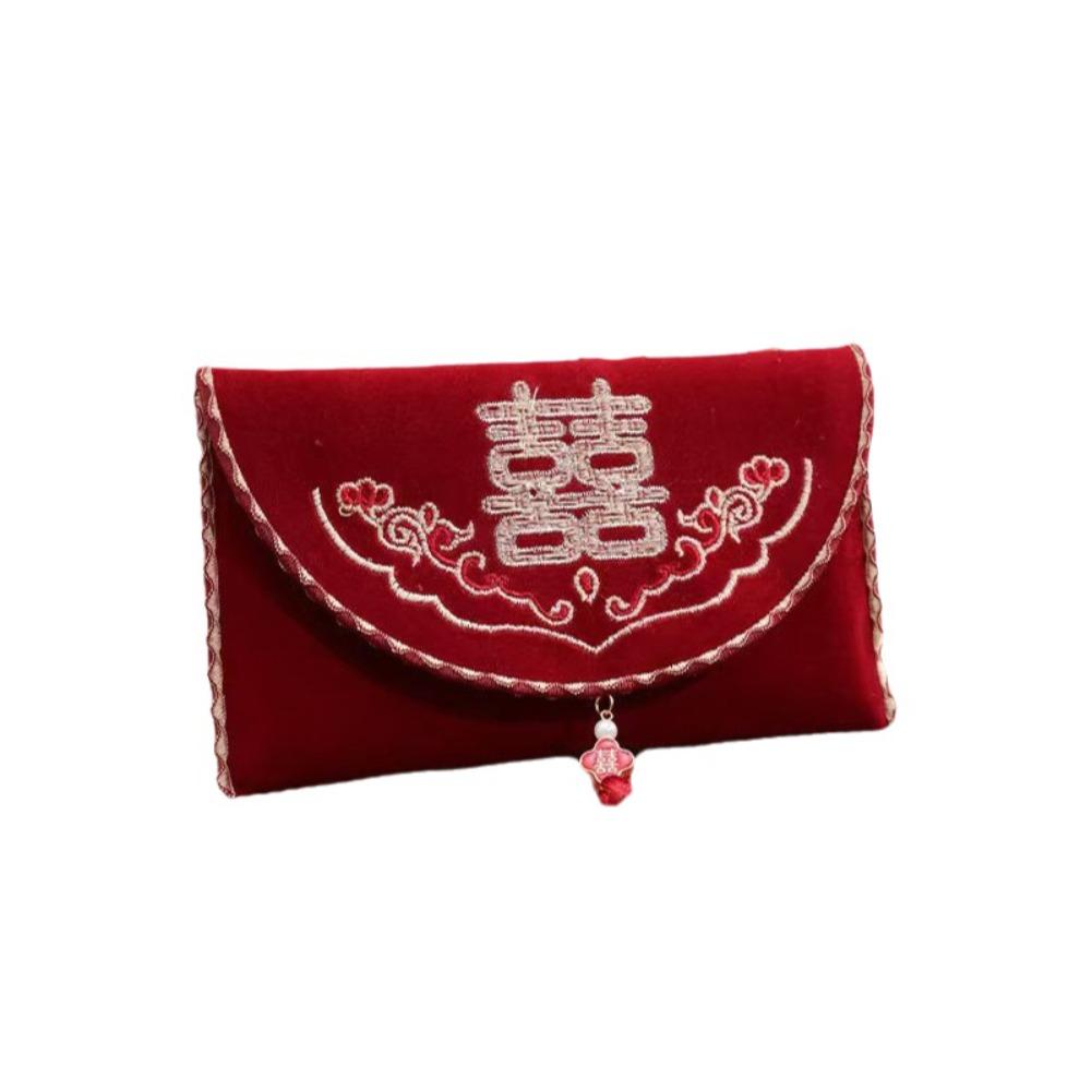Luxury Big Red Envelope Traditional Ten Thousand Yuan Red Envelope  Gift Giving