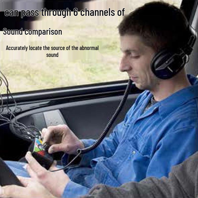 Electronic Stethoscope for Engine and Gearbox Noise Diagnosis