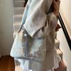 Exquisite Chinese Style Shoulder Bag Elegant Hanfu Printing Handbag Embroidery Tote Bag  Wedding