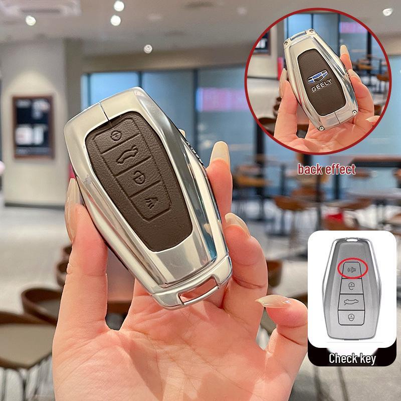 Key Cover for Geely Emgrand, Xingrui, Xingyue L, Binrui, Cool, Boyue, Binyue, and GS Models