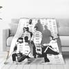 Backstreet Boys Singer Group Accessories Blanket Lightweight Warm Blankets for Sofa 50x60 Inches Multiple Sizes Bedding Throws