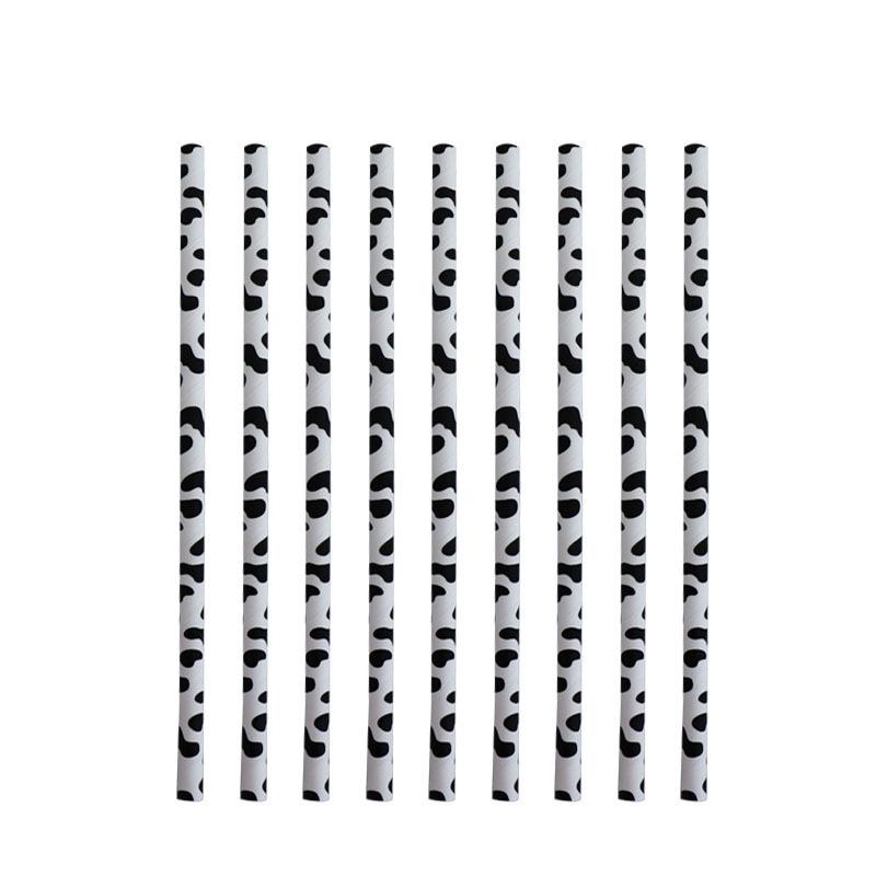 Cross-Border Spotty Cow Theme Kids' Party Supplies: Disposable Tableware, Paper Cups, and Gift Bags