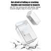 Turtle Tank with Basking Area Transparent Reptile Terrarium Habitat for Pet Turtles Hermit Crabs Tortoise Aquatic Amphibians