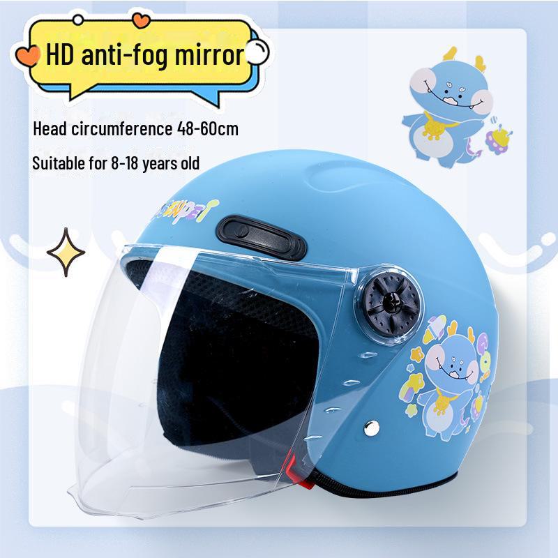 

Детский электромобильный шлем - симпатичный, универсальный, всесезонный, теплая защита зимой