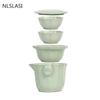 tea sets  teaware  ceramic bowls handmade Travel drinkware Portable cup set  teapot set