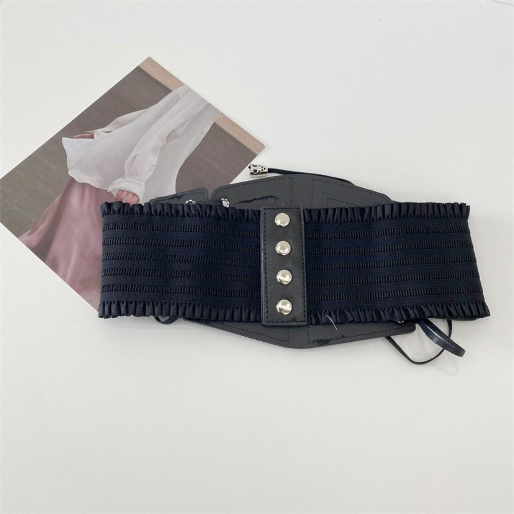 Leopard Print Waist Belt Decoration Wide Corset Belt Fashion Women Waistband  for Dresses