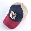Fashion Trucker Caps With Embroidery Eagle Patch Four Seasons Snapback Baseball Cap For Men Women Adjustable Visor Hat