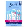 Secret Deodorant Powder Scent 340g 5 Pcs 3 Pcs