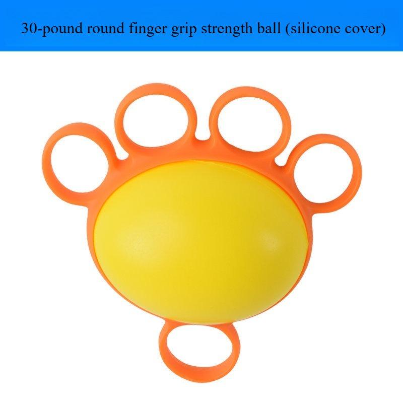 

1PC five-finger grip ball stroke hemiplegia rehabilitation training elderly exercise equipment wrist finger strength finger grip ring