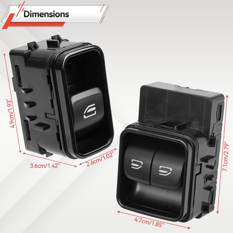 A9079058902 A9079050504 For Mercedes-Benz A Class Sprinter 3.5T Van 907 910 2018-22 Power Master Window Switch Passenger Button