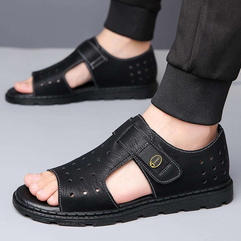Sandals for Men's Casual, Non Slip, Breathable Vietnamese Shoes, Trendy and Versatile Men's Shoes