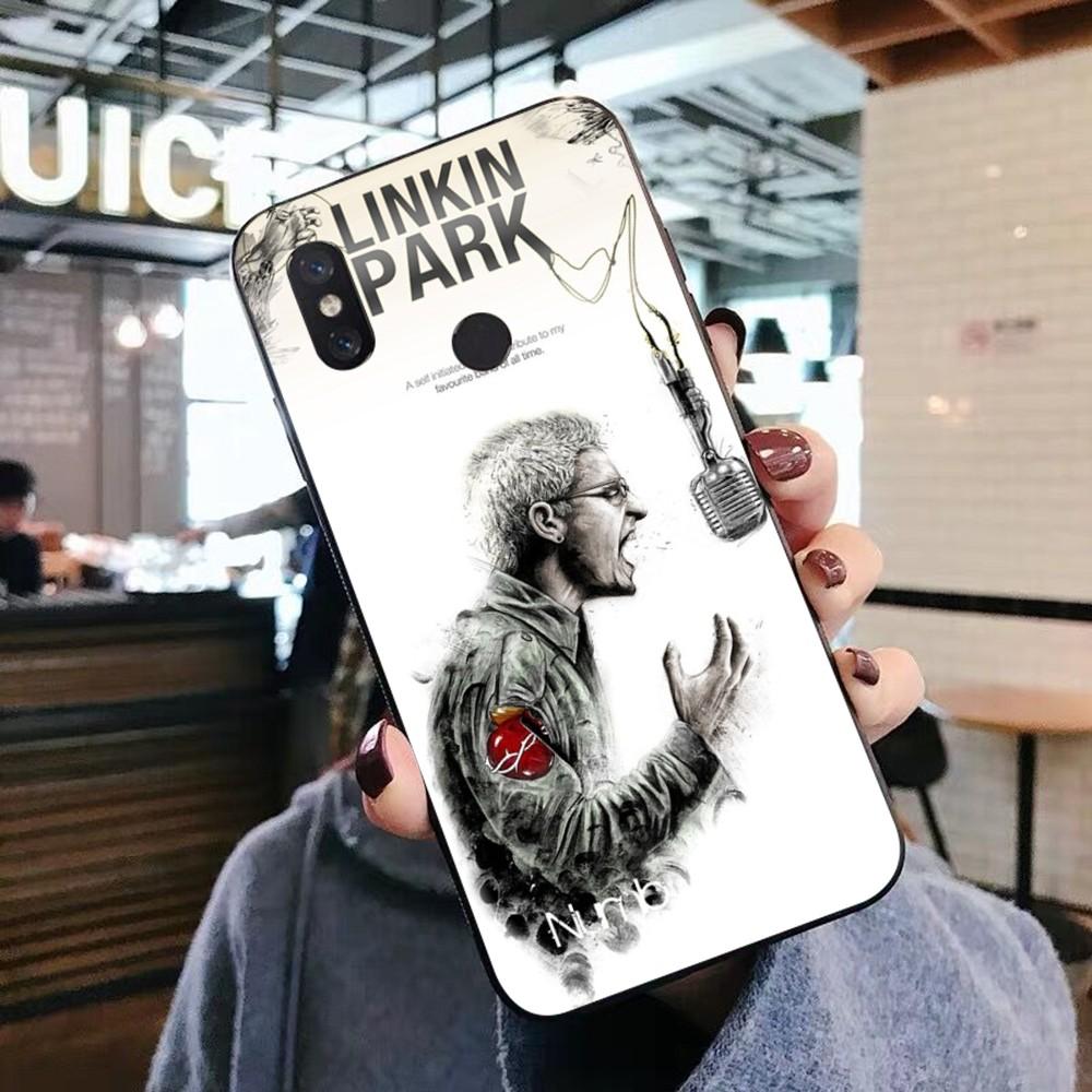 Band L-Linkin Cool P-Park Phone Case For Xiaomi Mi 5X 8 9 10 11 12 lite pro 10T PocoX3pro PocoM3 Note 10 pro lite