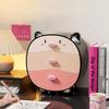 Pig-shaped Cosmetics Storage Box Pull-out Makeup Storage Tool  for Study Room Living Room