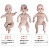 MOTLEYBEAN Reborn Baby Doll 47 Cm, Full Silicone with Internal Skeleton, Makeup Version for Care Training and Pretend Play