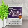 The 7 Habits of Highly Effective People By Stephen R. Covey In English Original Professional Management Reading Book