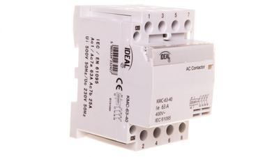 Modular Contactor 63A 4Z 0R 230V AC KMC-63-40 23242