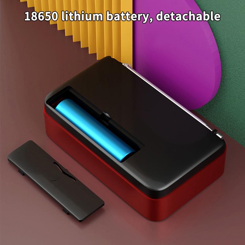 Bluetooth 5.0 Portable Fm Radio Small Emergency Recargable Sound Box Mini Vintage Speaker Mp3 Player Support Tf Card Usb Drive
