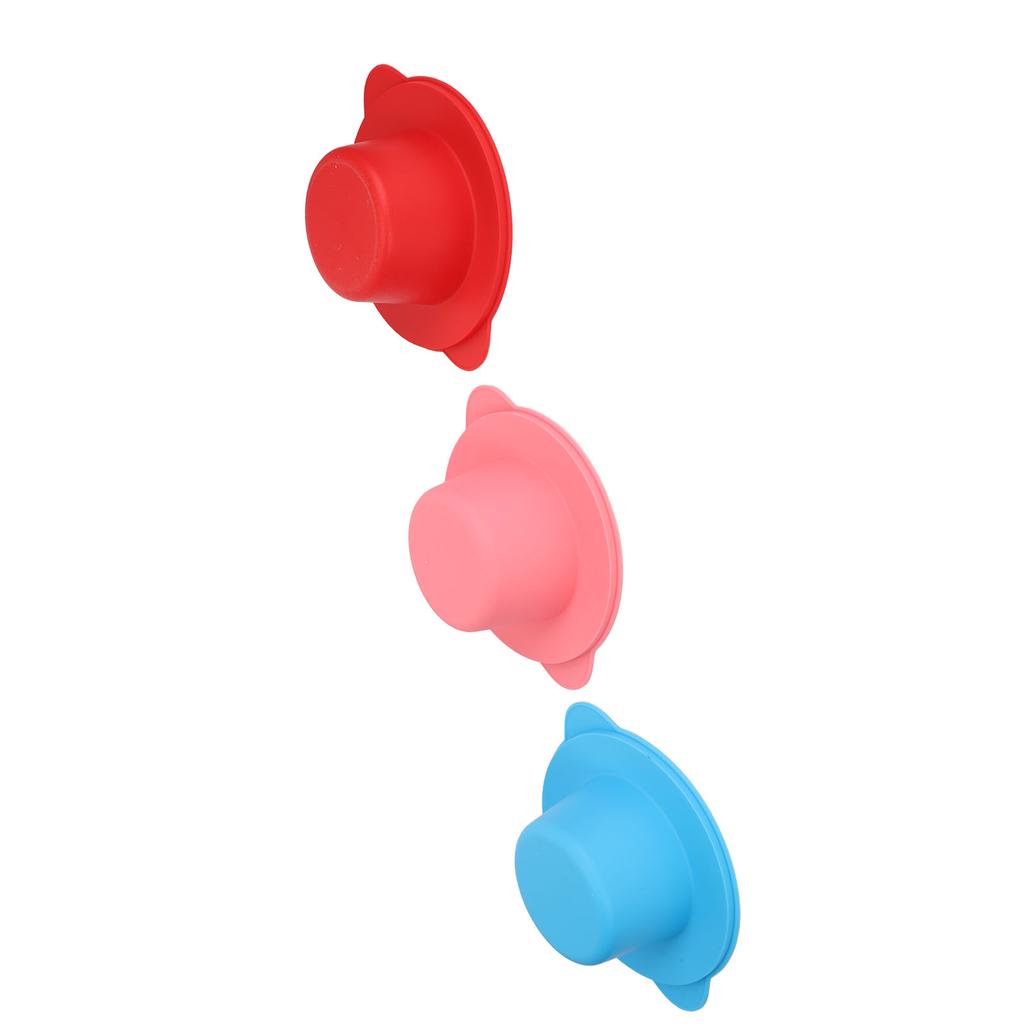 3pcs Silicone Wax Melting Bowl Wide Margin Hair Removing Non Stick Wax Warmer Replacement Pot