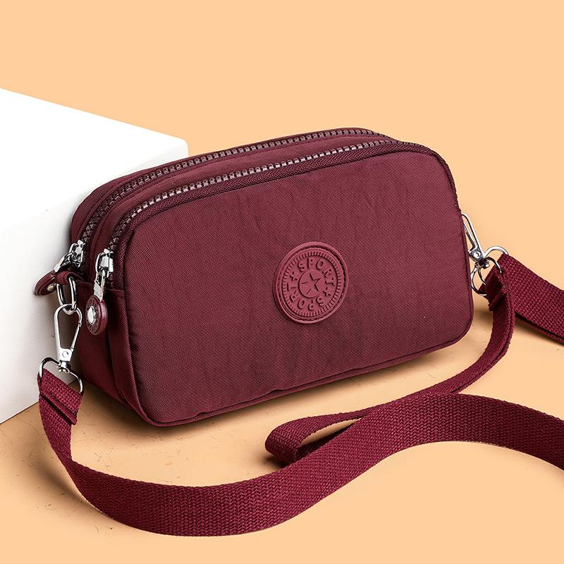 

Сумка через плечо ярких цветов, модная женская сумка для путешествий, сверхлегкая и водонепроницаемая сумка для мобильного телефона