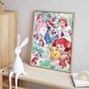 Diamond Painting The Little Mermaid Ariel's Growth Illustration Wall Decoration Embroidery Full Diamond Cross Stitch DIY Gift Home Decoration