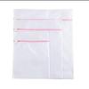 Q105 White Thickened Fine Mesh Laundry Bag for Clothes and Bra Protection in Washing Machines