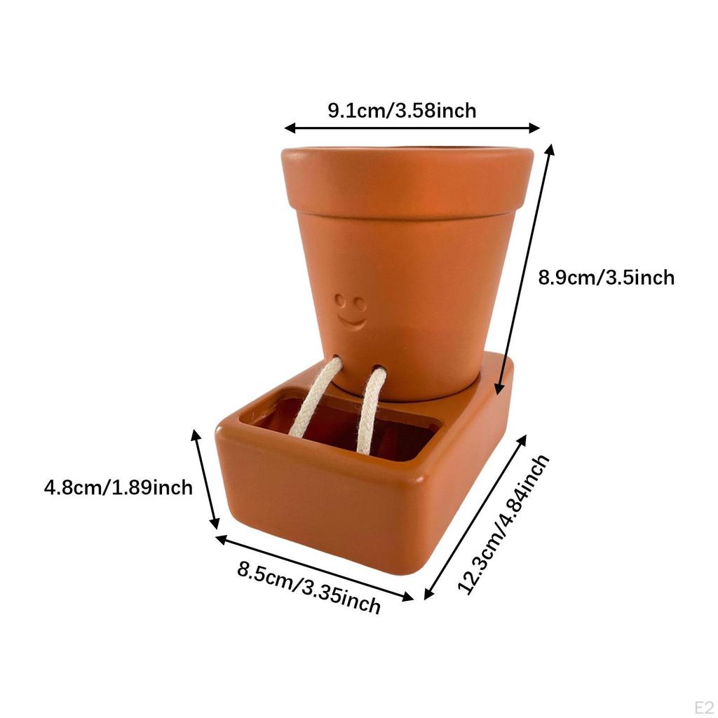 Blumentopf Dekorative Pflanzgefäß Kunsthandwerk Topf Cartoon Blumenhalter Vase für Party Wohnzimmer Café