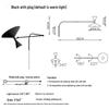 Nordic Nemo Italian Design Minimalist Swingable Rotating Wall Lamp with Speaker for Bedroom and Living Room.