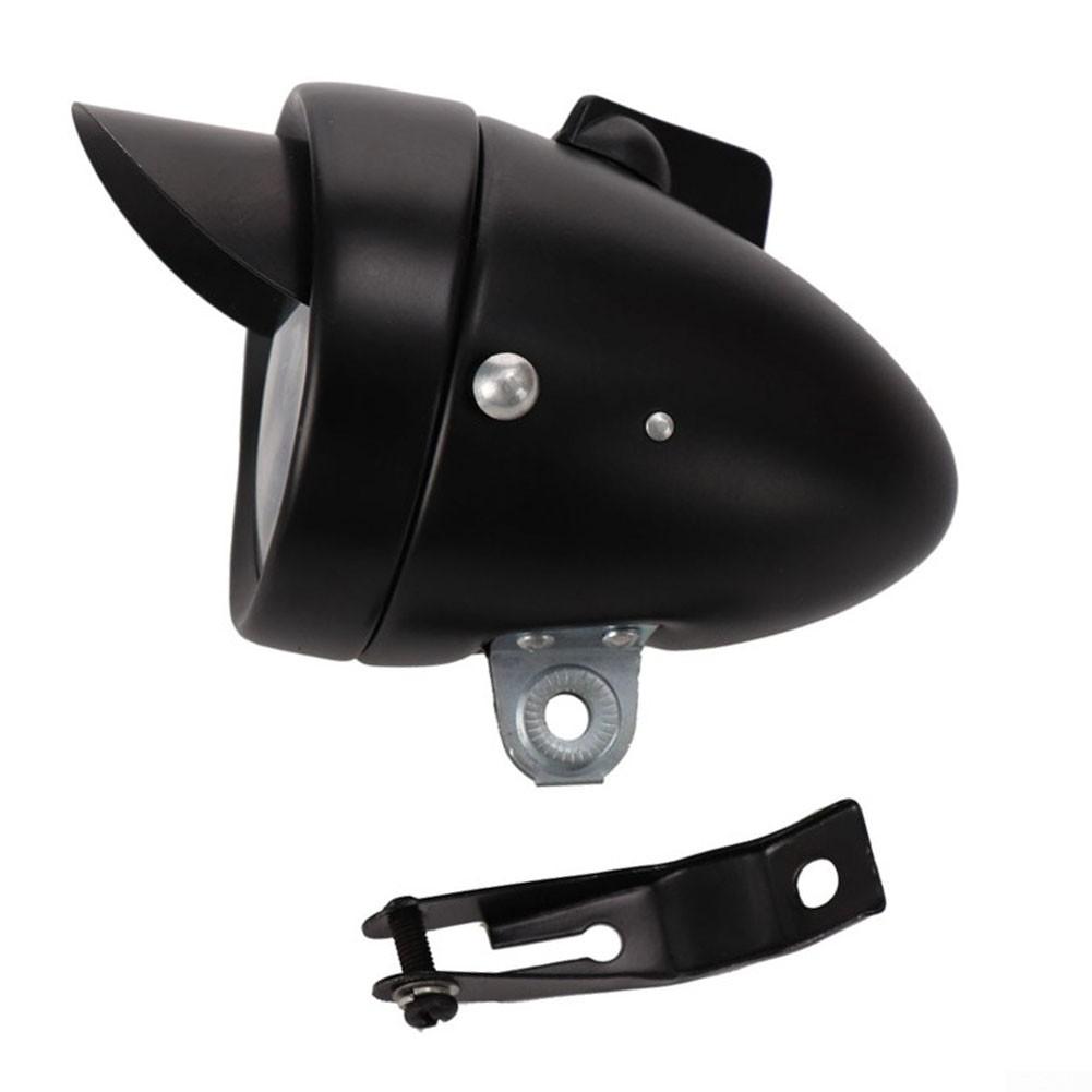 Cyklistické světlomety Klasická přední Retro kovová skořepina