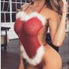 Sexy Christmas Cosplay Bodysuit: European & American Sling Lingerie
