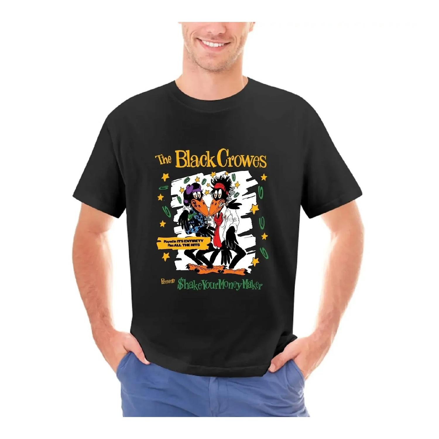 

Black Crowes 30th Anniversary Tour New Black T-shirt All size XXXXXL чорний