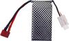 2× 7.4V 2000mAh LiPo Batteries with T-Plug + Dual USB Charger – Compatible with RC 9200, 9200E, 200E, 9202E, HM101, 9125, S920, S921, HB101