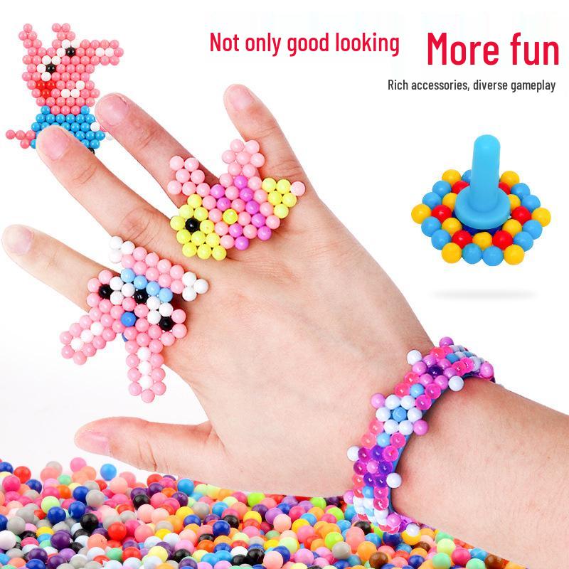 Luminous DIY Water Magic Beads Puzzle Set for Kids
