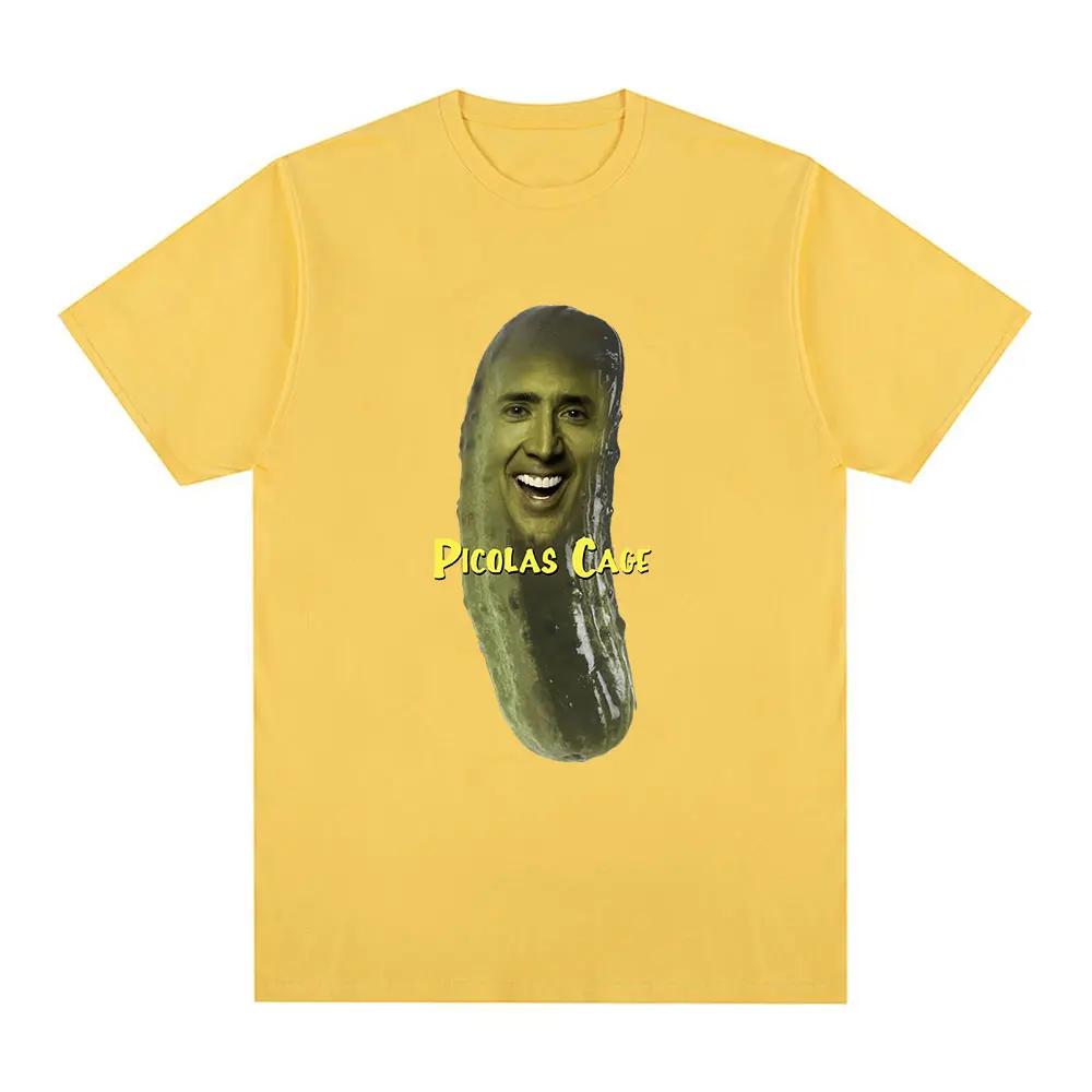 

Picolas Cage Fun Nicolas Cage Meme Pattern Tshirt Women s Fashion Harajuku Tshirt Casual Short Sleeve Oversized T-shirt Tops 4XL