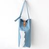 1pcs Home Fashion Decor Storage Wall Mount Canvas Tissue Case Bedroom Living Room Easy to Use Can also be Suspended in The Car