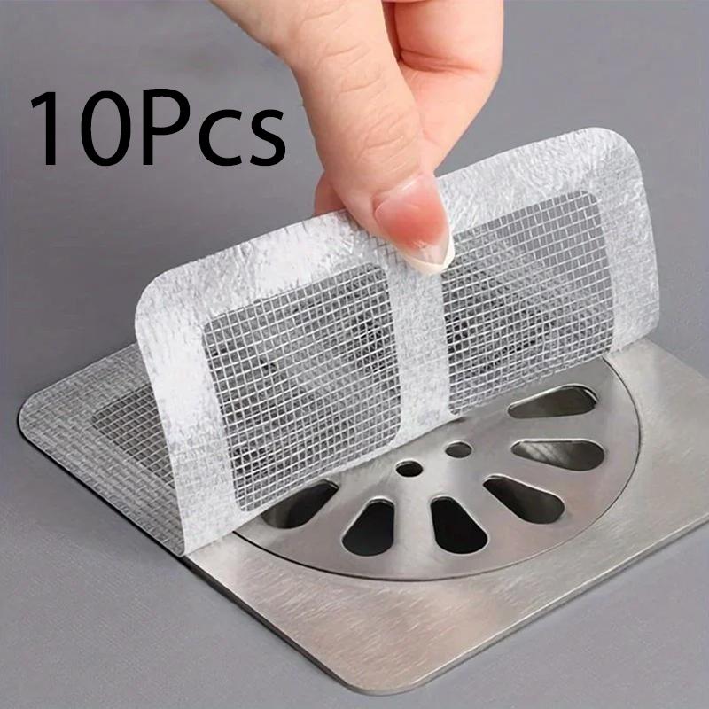 

Disposable Shower Drain Hair Catcher Mesh Shower Drain Covers Floor Sink Strainer Filter Hair Stopper For Bathroom Kitchen