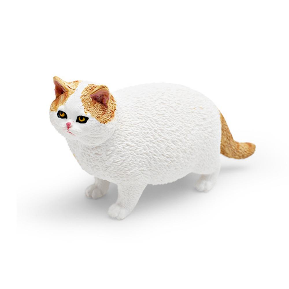 PVC Simulation Cat Model Garfield Persian Cat Pastoral Cat Cat Action Figures  Car Decoration