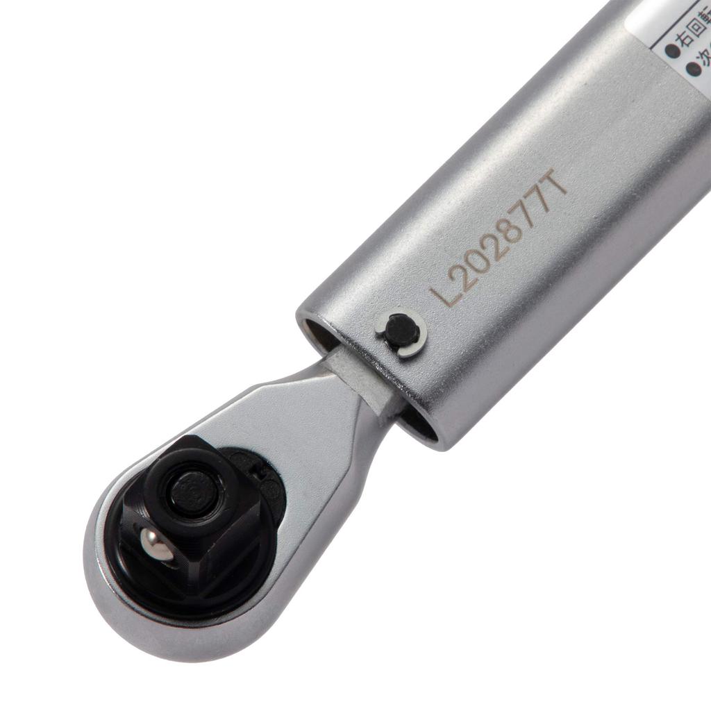TONE Preset Torque Wrench Compact Head 25 (Direct Set, Type) T3MN25CH-QL, 9.5mm (3/8") Drive, Black, N m
