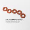 7.15*3.55*1.8MM Coffee Machine Pressure Tube Seal Ring Silicone O-Ring Compatible with Saeco Philips 3