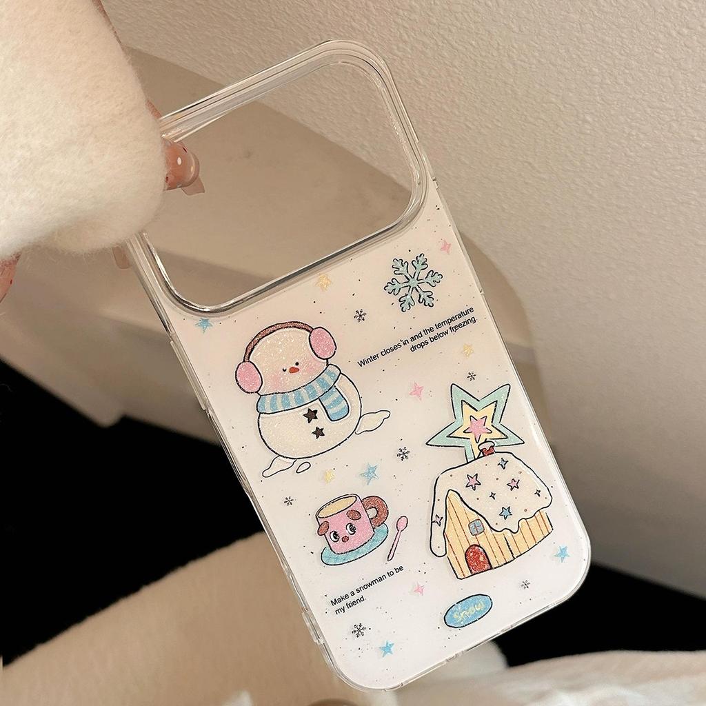 Creative Snowman Phone Case for iPhone 11