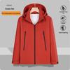 Autumn/Winter Windproof Waterproof Warm Jacket for Mountaineering, Fishing, Cycling, and Workwear with Custom Embroidery and Logo Options